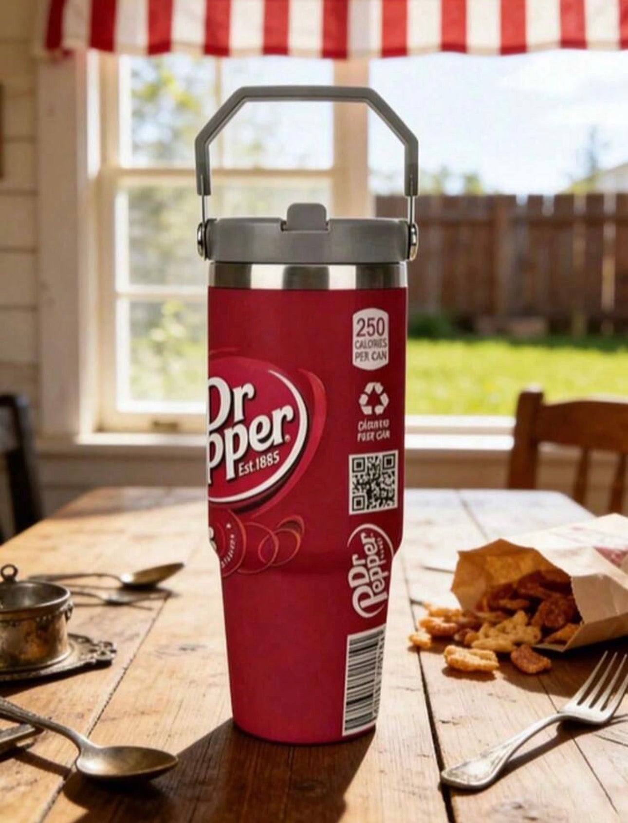 Dr Pepper stainless Tumbler