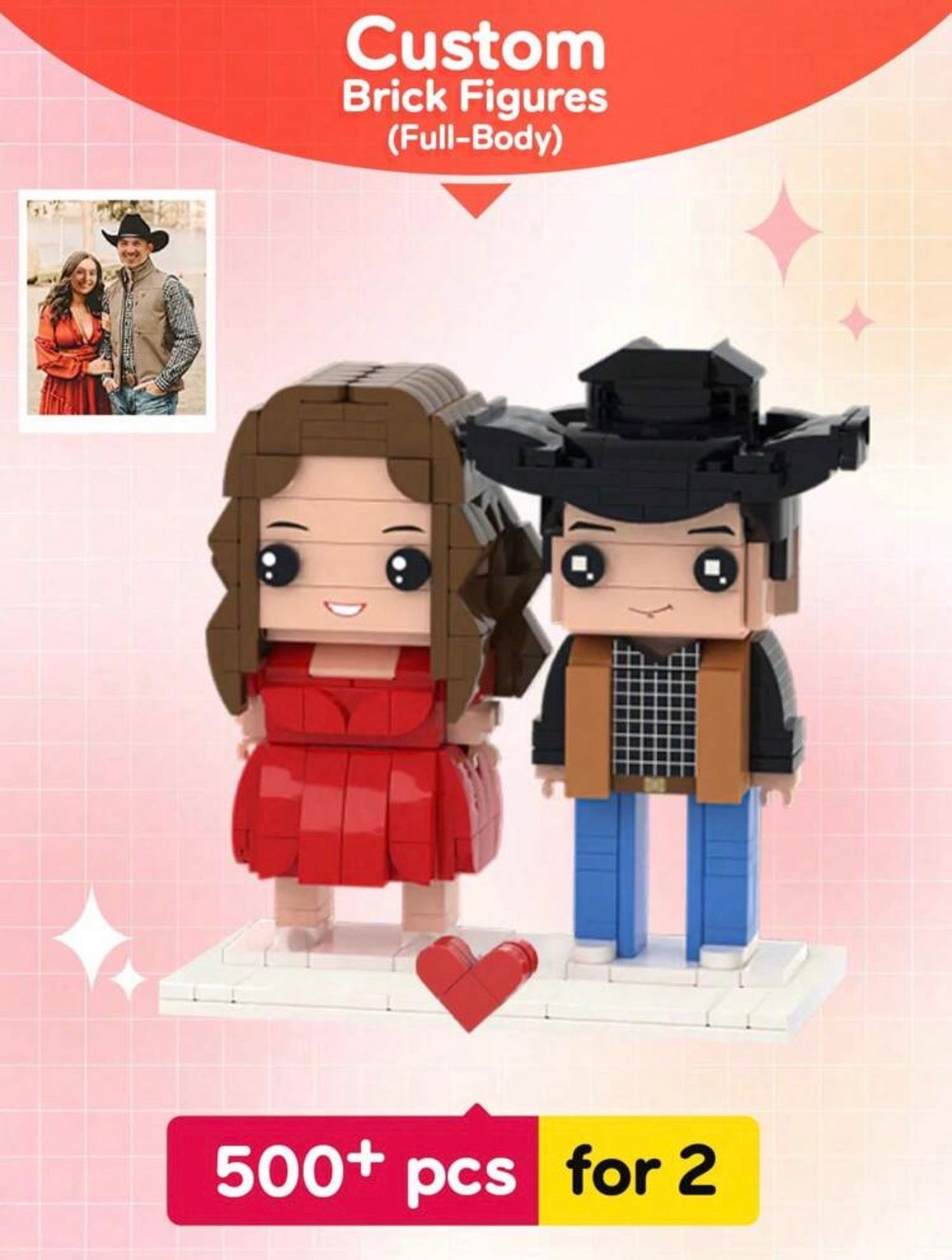 Custom Brick Figure Set