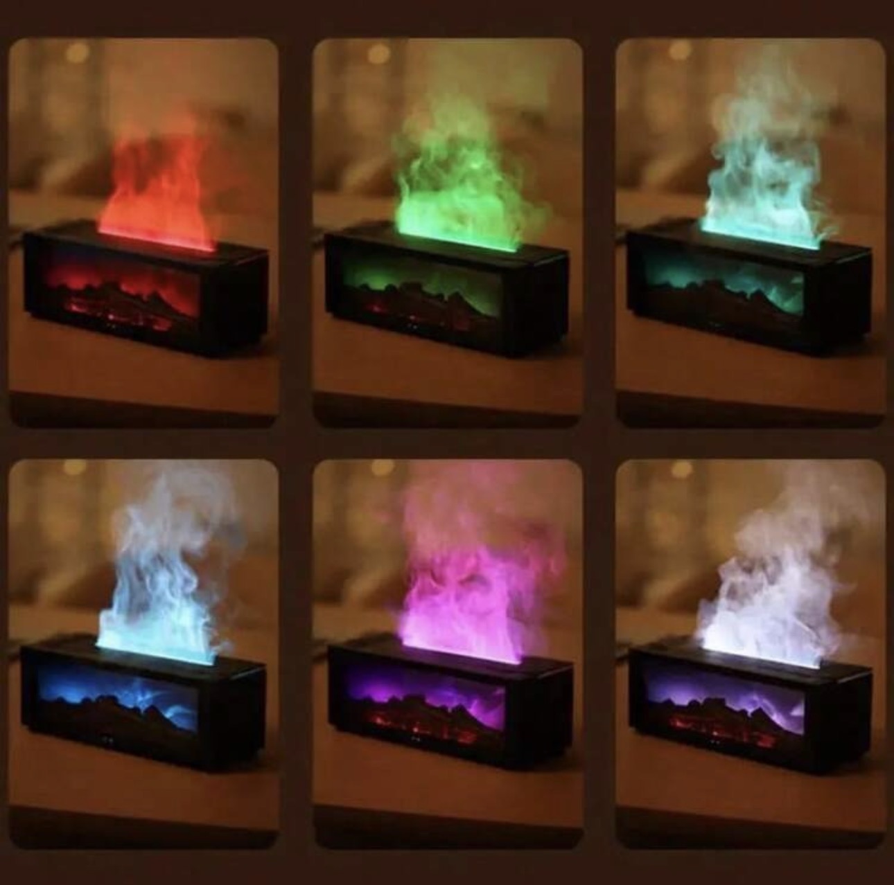 USB-Powered Fireplace Humidifier